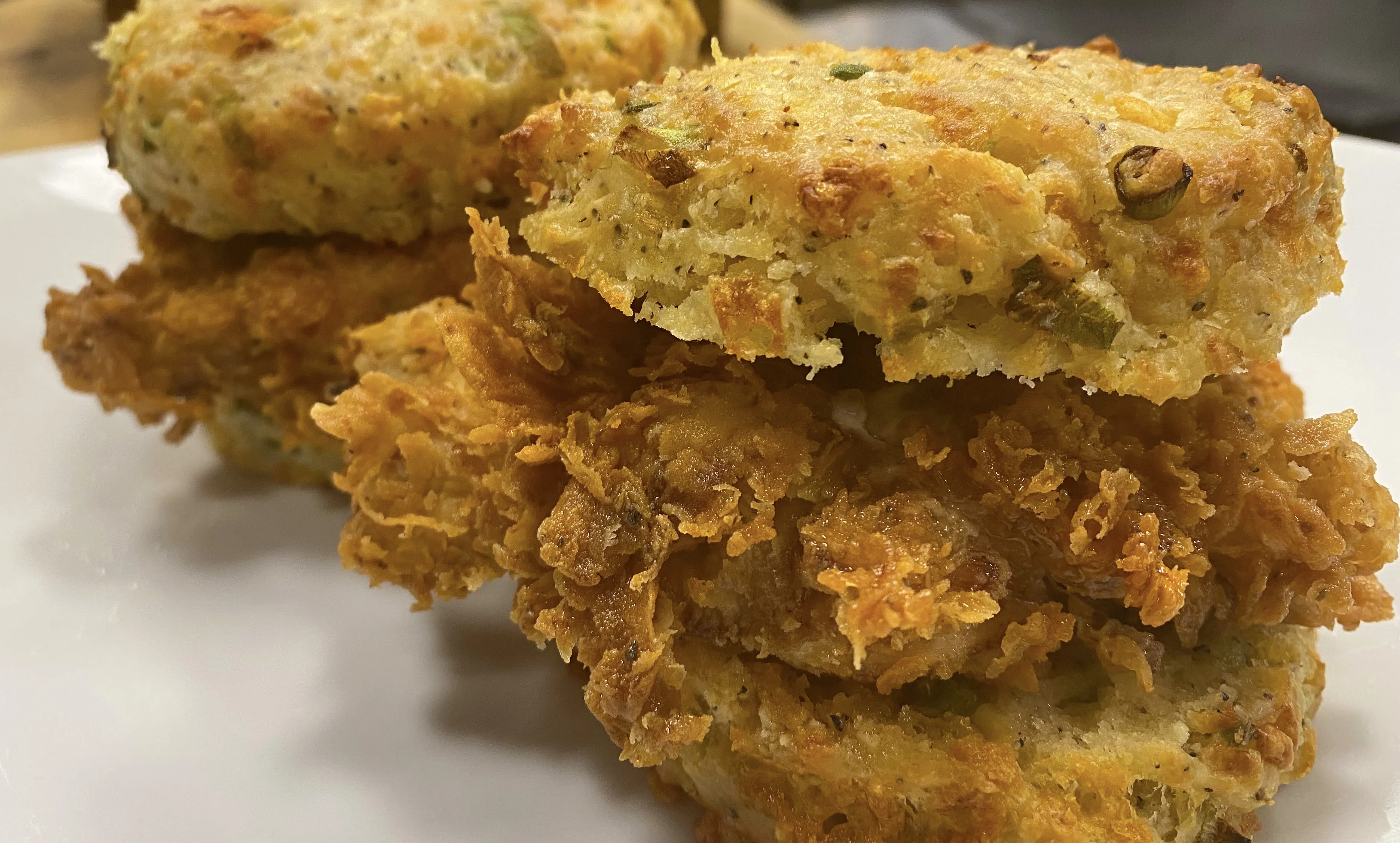 BBQ Buttermilk Fried Chicken Biscuit