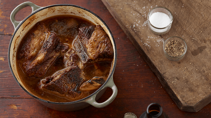 Cherry Ale BBQ Braised Beef Short Ribs