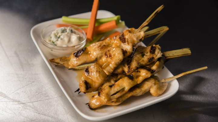 Buffalo Chicken Satay