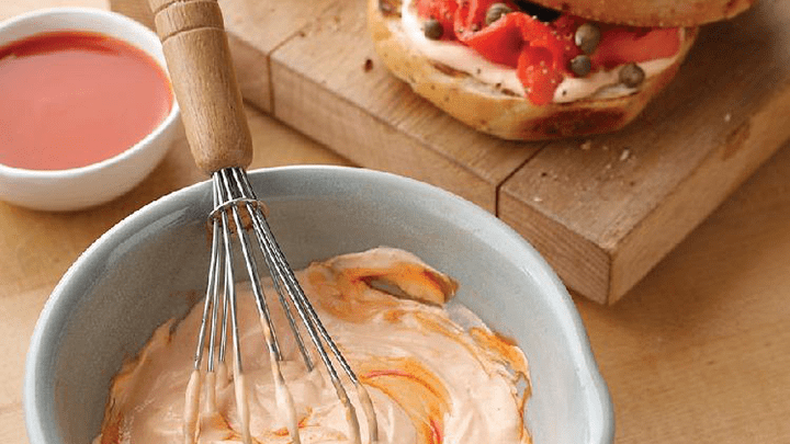 Buffalo Smoked Salmon Bagel