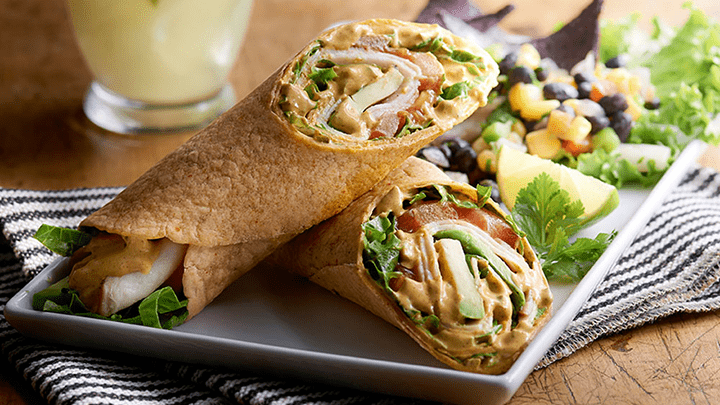 Ancho Poblano Turkey Wrap