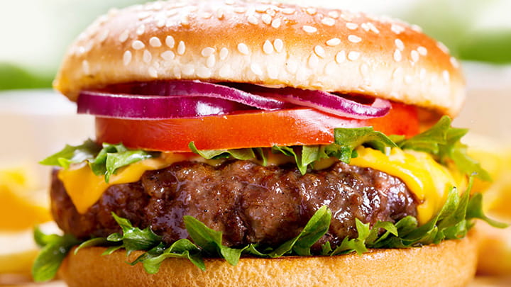 Cholula Flavored Deluxe Bacon Cheeseburger