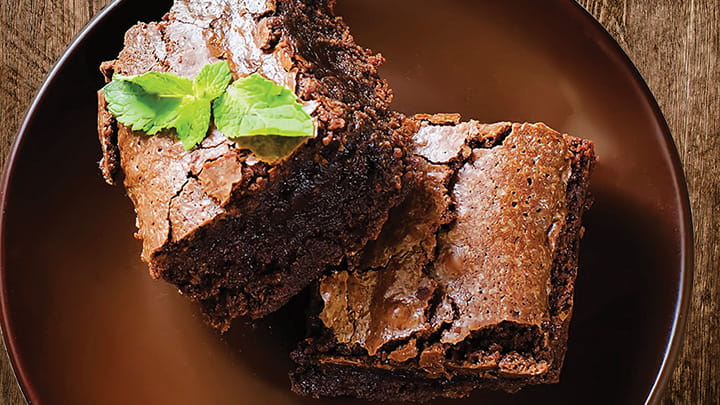Cholula Chewy Chocolate Chipotle Brownies