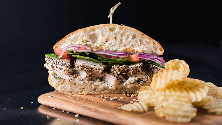 Everything Crusted Chicken Sandwich