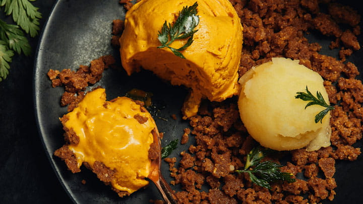 Carrot Cake Ice Cream Sundae