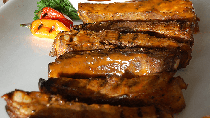 Golden Sriracha BBQ Sauce