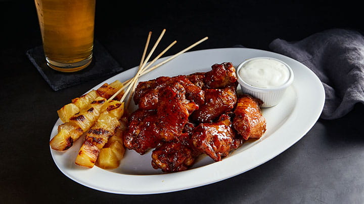 Island Honey Garlic Grilled Wings