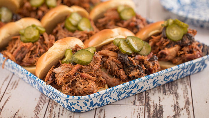 Memphis Pulled Pork Sliders