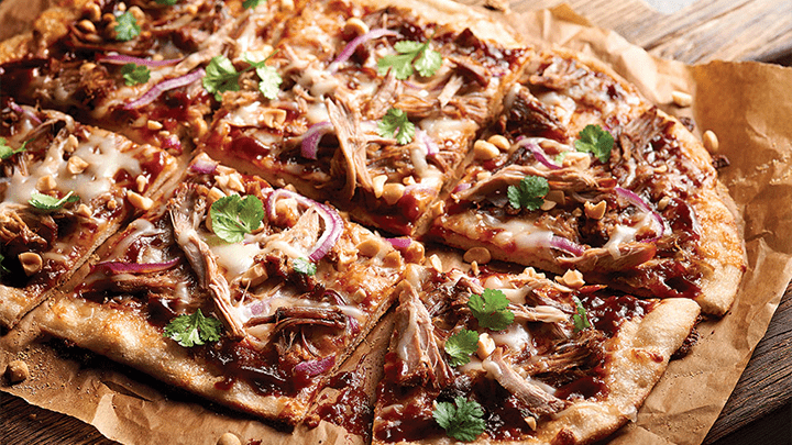 Classic BBQ Pulled Pork Flatbread