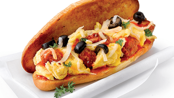 Spicy Italian Egg Hoagie