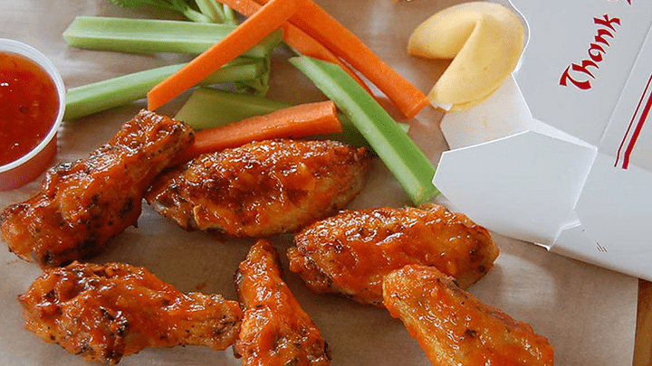 Fiery Sriracha Wings