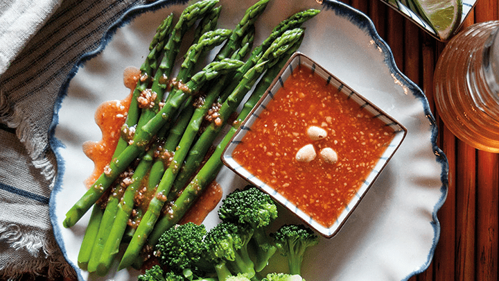 Toasted Nut Sriracha Vinaigrette