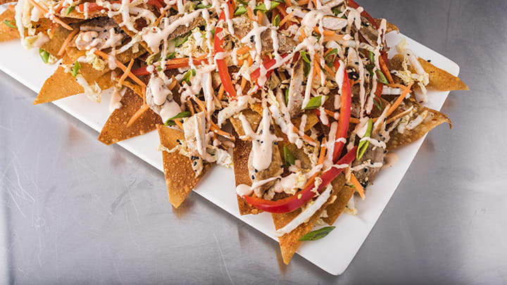 Korean BBQ Wontonchos