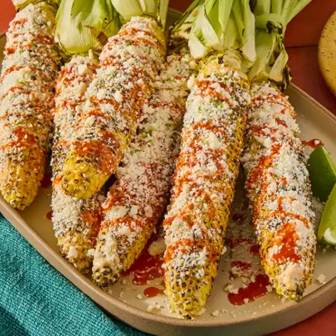 Cholula Elotes (Mexican Street Corn)