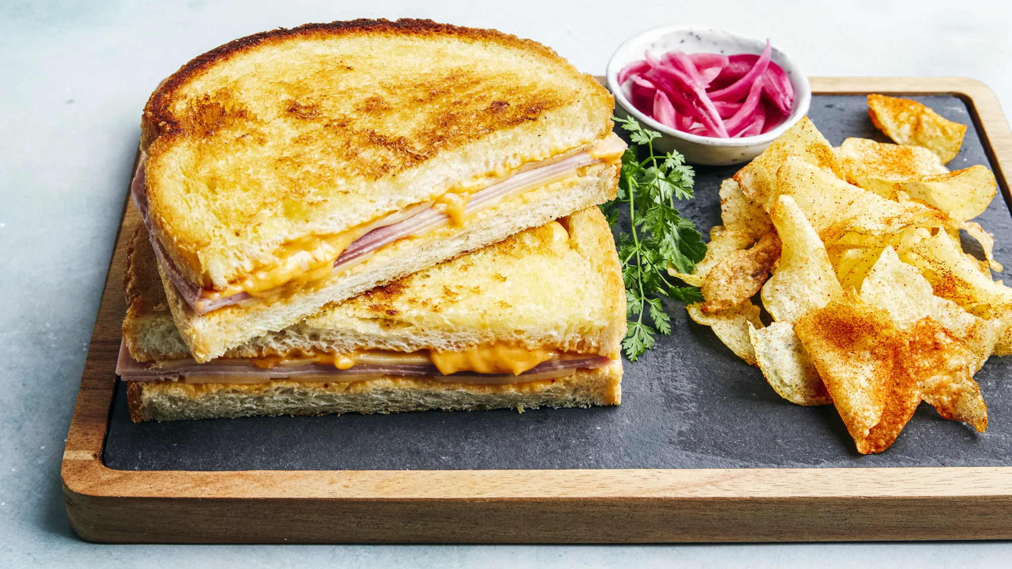 Croq’Thaï coco–curry rouge