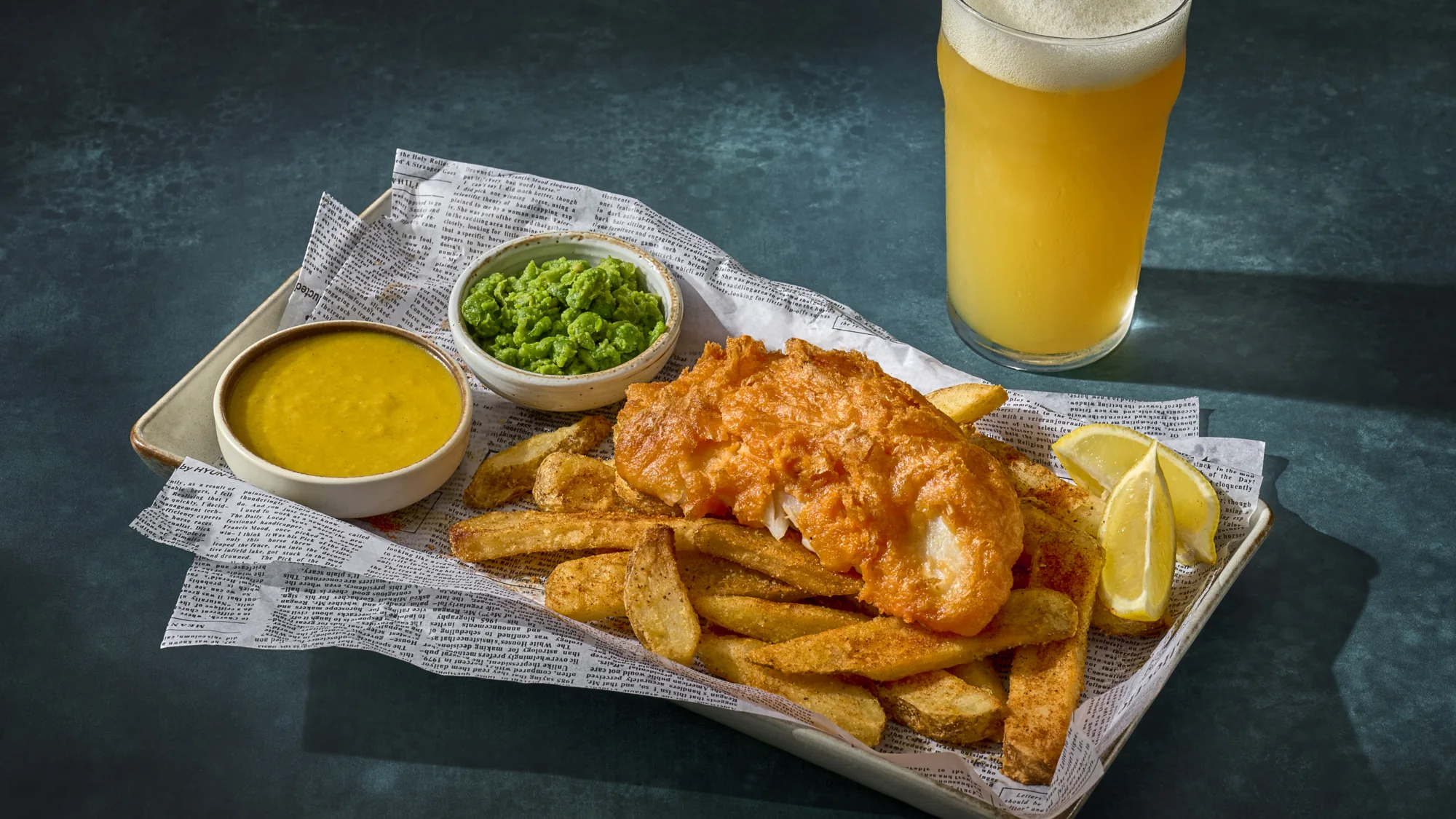 Spicy Fish & Chips, Sauce Curry