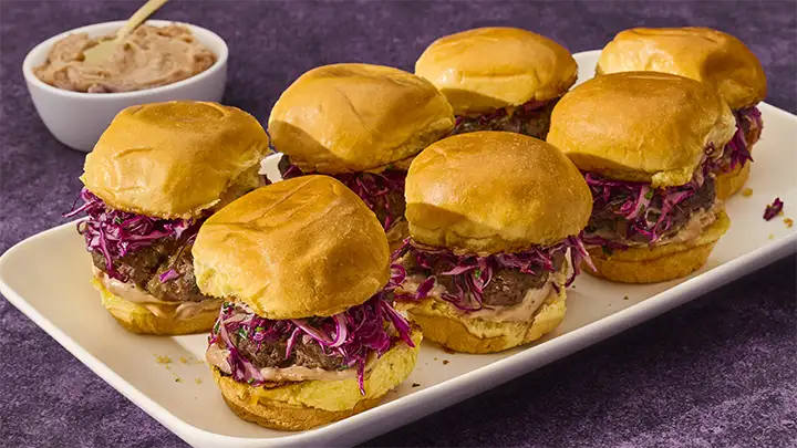 Black Currant Smashburger Slider