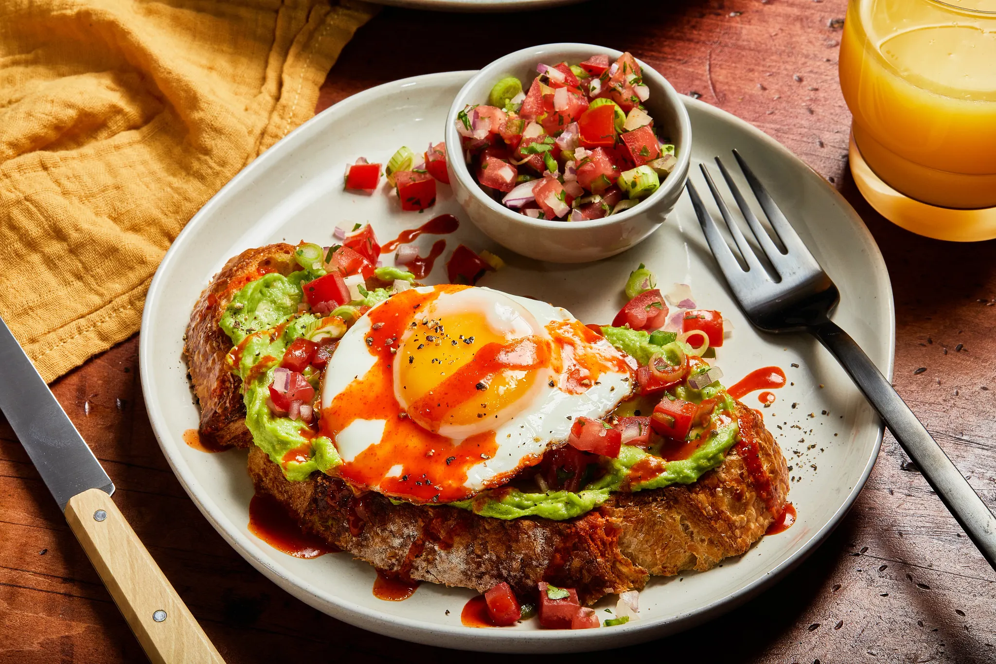Cholula Avocado Toast