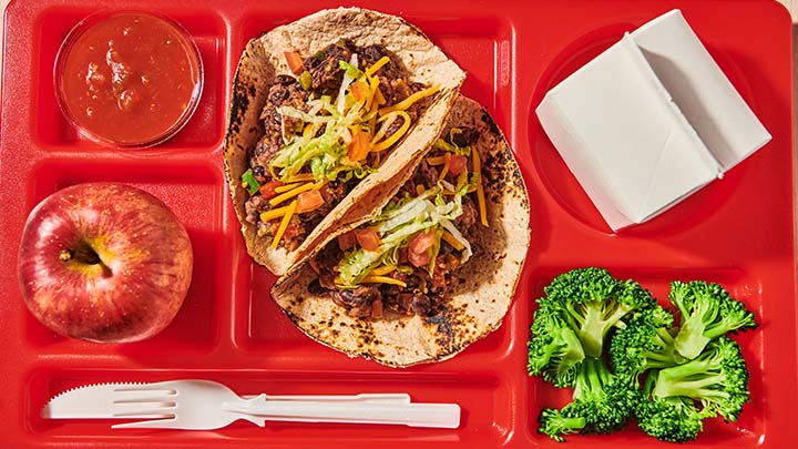 Cholula® Chipotle Black Bean Tacos