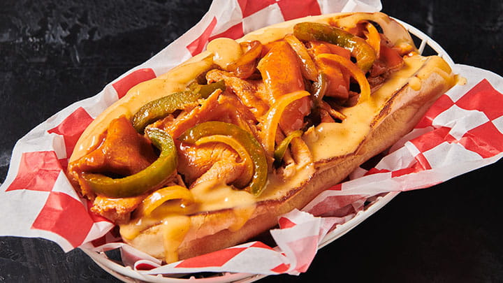 nashville hot chicken cheesesteak