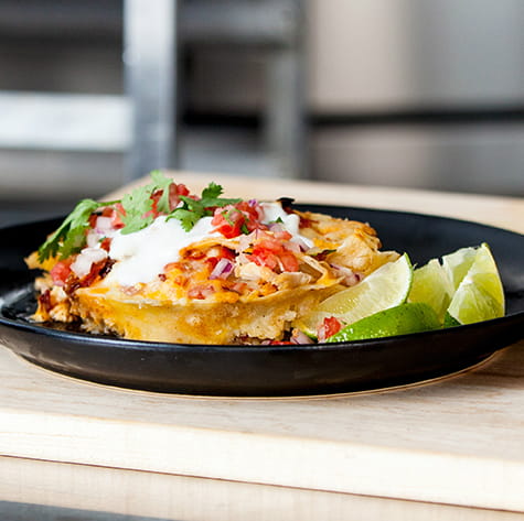 Chipotle Chicken Cheesy Enchilada Casserole