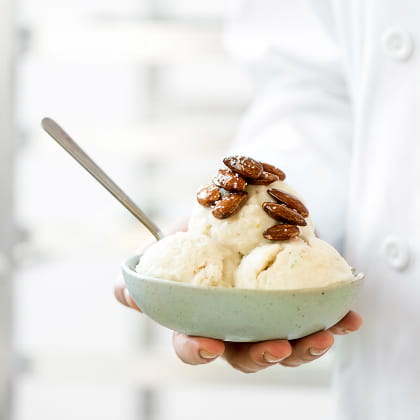 Coconut Mangosteen Granita