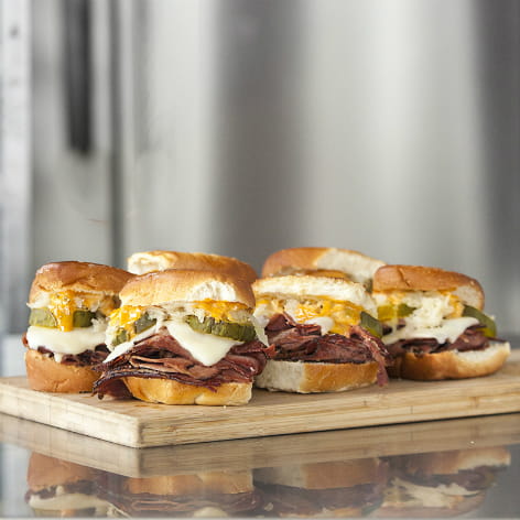 Curry Reuben Sliders