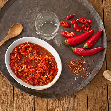 Fiery Fresh Sambal Sauce