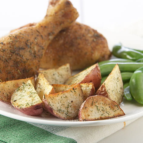 Garlic and Herb Roasted Potatoes