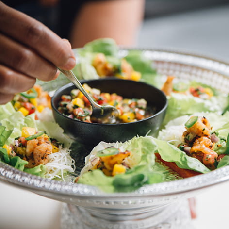 Grilled Shrimp Wraps