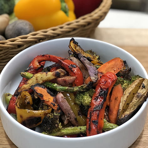 Grilled Vegetables with Montreal Steak Seasoning