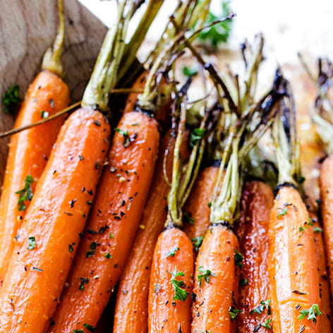 Honey Garlic Carrots