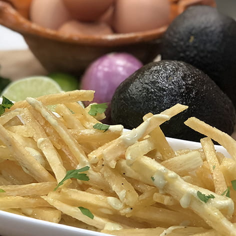 Yucca Fries with Jalapeno Aioli