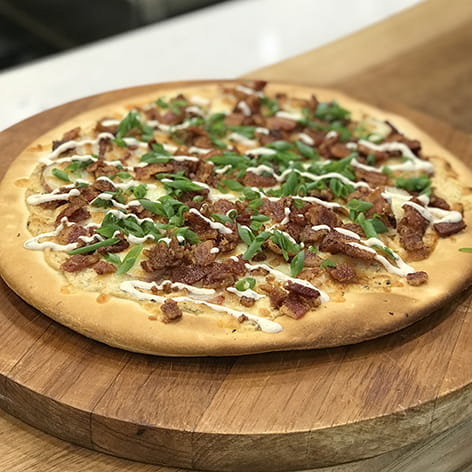 Loaded Potato Flatbread