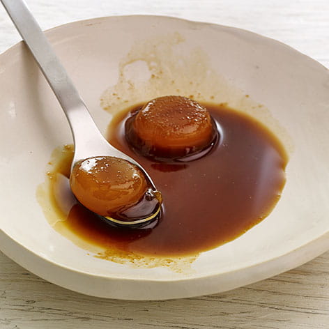 Soy Ginger Cured Egg Yolks