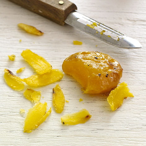 Spicy Salt Cured Egg Yolks