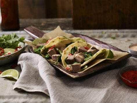 Taiwanese Beef Street Tacos