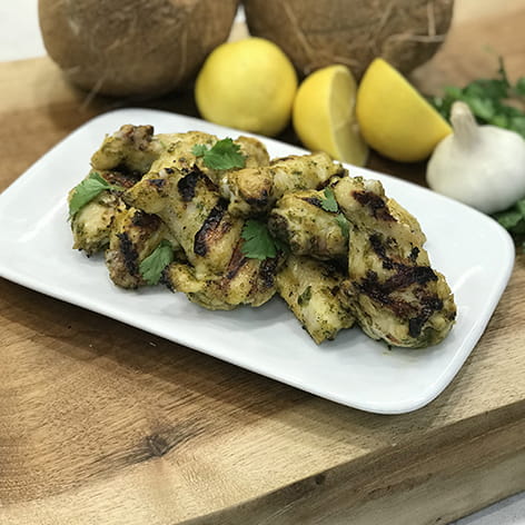 Thai Coconut Chicken Wings