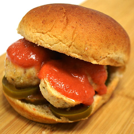 Turkey Albondiga Sliders