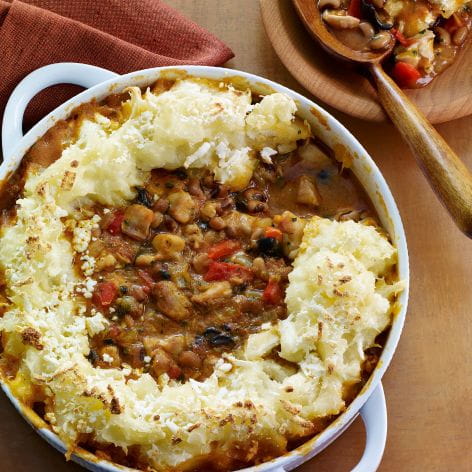 Bahian Chicken and Bean Sherperds Pie