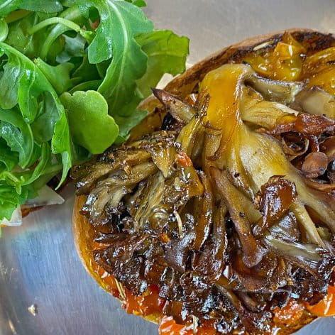 Maitake Steak Sandwich