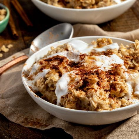 Pumpkin and Coconut Milk Overnight Oats