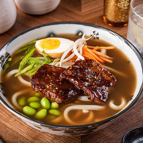 Spicy Short Rib Udon Soup