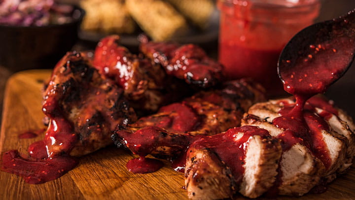 Grilled-Boneless-Breats-with-Raspberry-Balsamic-Glaze