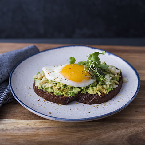 Pumpernickel Avocado Toast