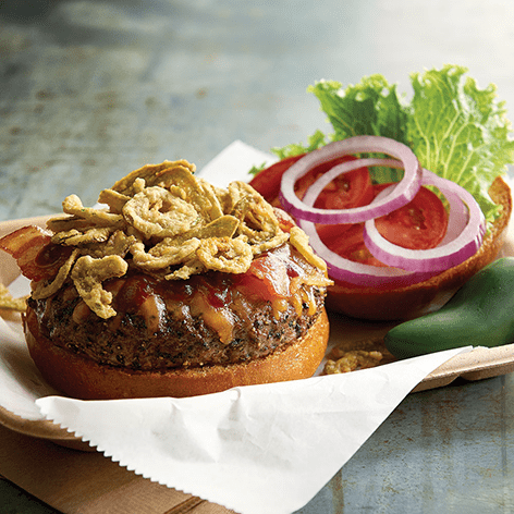 Triple Heat BBQ Burger