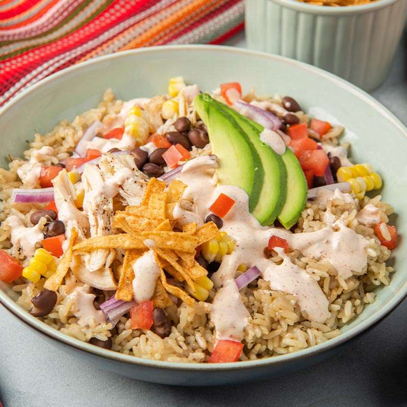 cilantro lime rice bowls