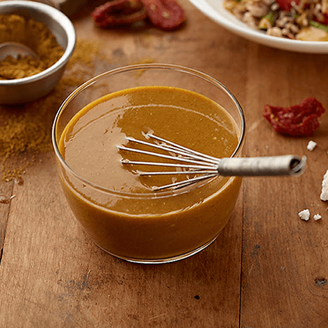 Curried Golden Honey Yogurt Dressing