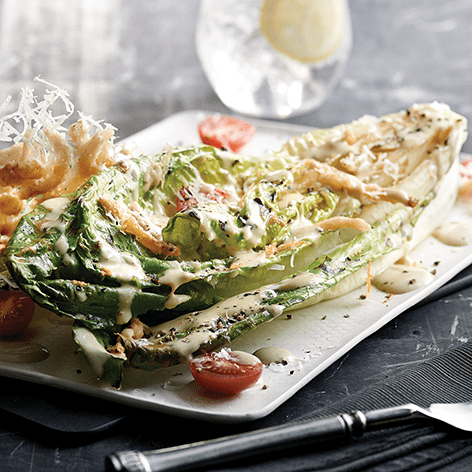 Grilled Dijon Caesar Romaine Wedge