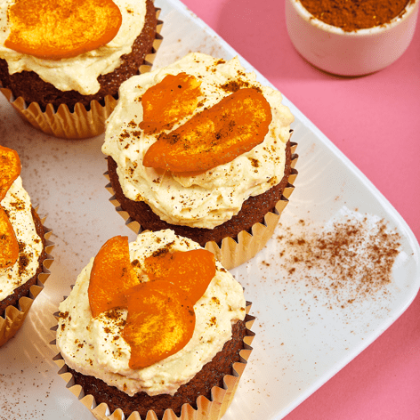 Spiced Honey Cake with Labneh Frosting